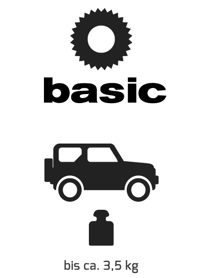 LaserFoams basic für leichte Modellautos bis ca. 3,5 kg
