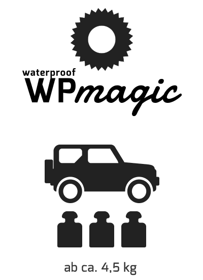 Wasserdichte WP magic für schwere Crawler ab ca. 4,5 kg