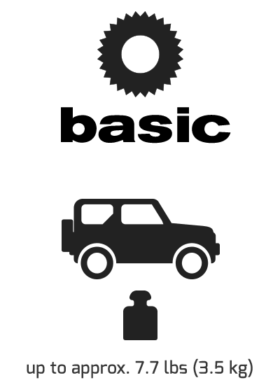 LaserFoams basic for light weight RC-cars up to 3.5 kg